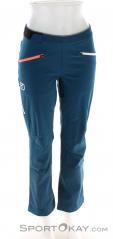 Ortovox Col Becchei Mujer Pantalón de ski de travesía, , Azul, , Mujer, 0016-11526, 5637995147, , N2-02.jpg