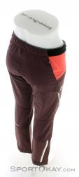 Ortovox Col Becchei Mujer Pantalón de ski de travesía, , Rojo oscuro, , Mujer, 0016-11526, 5637995163, , N3-18.jpg