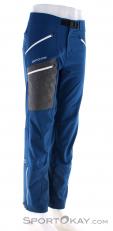Ortovox Cevedale Mens Ski Touring Pants, , Blue, , Male, 0016-11530, 5637995215, , N1-01.jpg