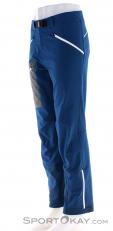 Ortovox Cevedale Mens Ski Touring Pants, Ortovox, Blue, , Male, 0016-11530, 5637995215, 4251877718628, N1-06.jpg
