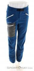 Ortovox Cevedale Mens Ski Touring Pants, , Blue, , Male, 0016-11530, 5637995215, , N2-02.jpg