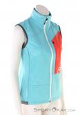 Ortovox Berrino Women Ski Touring Vest, , Turquoise, , Female, 0016-11531, 5637995238, , N1-01.jpg