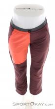 Ortovox Berrino Women Ski Touring Pants, Ortovox, Dark-Red, , Female, 0016-11532, 5637995243, 4251877717768, N3-03.jpg
