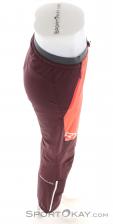 Ortovox Berrino Women Ski Touring Pants, Ortovox, Dark-Red, , Female, 0016-11532, 5637995243, 4251877717768, N3-18.jpg
