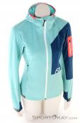 Ortovox Berrino Hooded Women Ski Touring Jacket, , Light-Blue, , Female, 0016-11533, 5637995256, , N2-02.jpg