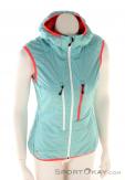 Ortovox Swisswool Piz Boe Women Ski Touring Vest, , Turquoise, , Female, 0016-11540, 5637995955, , N2-02.jpg