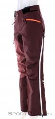 Ortovox Westalpen 3L Women Outdoor Pants, Ortovox, Dark-Red, , Female, 0016-11549, 5637996052, 4251877710486, N1-06.jpg