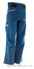 Ortovox 3l Deep Shell Mens Ski Touring Pants, Ortovox, Blue, , Male, 0016-11555, 5637996177, 4251422579742, N1-01.jpg