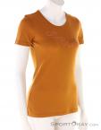 Ortovox 185 Merino Tangram Logo TS Mujer T-Shirt, Ortovox, Naranja, , Mujer, 0016-11557, 5637996204, 4251877715726, N1-01.jpg