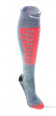 Salewa Sella Dryback AM Womens Ski Socks, Salewa, Gris, , Femmes, 0032-11284, 5637996410, 4053866449328, N2-02.jpg