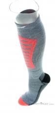 Salewa Sella Dryback AM Womens Ski Socks, Salewa, Sivá, , Ženy, 0032-11284, 5637996410, 4053866449328, N3-08.jpg