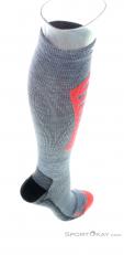 Salewa Sella Dryback AM Womens Ski Socks, Salewa, Sivá, , Ženy, 0032-11284, 5637996410, 4053866449328, N3-18.jpg