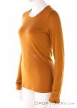 Ortovox 185 Merino Tangram LS Femmes T-shirt, Ortovox, Orange, , Femmes, 0016-11572, 5637996428, 4251877729624, N1-06.jpg