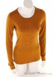 Ortovox 185 Merino Tangram LS Femmes T-shirt, Ortovox, Orange, , Femmes, 0016-11572, 5637996428, 4251877729624, N2-02.jpg