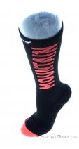 Salewa Sella Pure MTN AM Womens Ski Socks, Salewa, Noir, , Femmes, 0032-11287, 5637996495, 4053866449410, N3-08.jpg