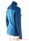 Ortovox Fleece Light Zip Neck Women Sweater, , Blue, , Female, 0016-11580, 5637996562, , N1-16.jpg