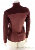 Ortovox Fleece Light Zip Neck Women Sweater, , Dark-Red, , Female, 0016-11580, 5637996573, , N2-12.jpg