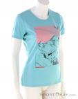 Dynafit Artist Series Dri Women T-Shirt, , Turquoise, , Female, 0015-11467, 5637997990, , N1-01.jpg