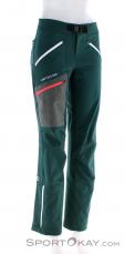 Ortovox Cevedale Mujer Pantalón de ski de travesía, Ortovox, Verde oliva oscuro, , Mujer, 0016-11518, 5637998040, 4251877719083, N1-01.jpg