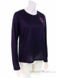 Asics Fujitrail Logo LS Top Women Shirt, , Purple, , Female, 0103-10548, 5637998842, , N1-01.jpg