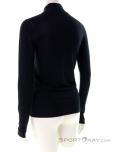Mons Royale Cascade Mock Neck Women Shirt, Mons Royale, Black, , Female, 0309-10227, 5637999152, 9420070007531, N1-11.jpg
