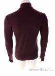 Mons Royale Cascade Merino 1/4 Zip Hommes T-shirt fonctionnel, , Brun, , Hommes, 0309-10176, 5637999223, , N2-12.jpg