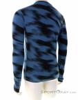Mons Royale Cascade Merino Flex 200 LS Mens Functional Shirt, , Blue, , Male, 0309-10174, 5637999228, , N1-11.jpg