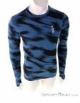 Mons Royale Cascade Merino Flex 200 LS Mens Functional Shirt, , Blue, , Male, 0309-10174, 5637999228, , N2-02.jpg