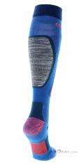 Ortovox Ski Rock'N'Wool Long Womens Ski Socks, Ortovox, Blue, , Female, 0016-11364, 5638001714, 4251422592581, N1-16.jpg
