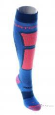 Ortovox Ski Rock'N'Wool Long Womens Ski Socks, Ortovox, Modrá, , Ženy, 0016-11364, 5638001714, 4251422592581, N2-02.jpg