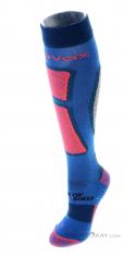 Ortovox Ski Rock'N'Wool Long Womens Ski Socks, Ortovox, Modrá, , Ženy, 0016-11364, 5638001714, 4251422592581, N2-07.jpg