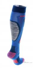 Ortovox Ski Rock'N'Wool Long Womens Ski Socks, Ortovox, Modrá, , Ženy, 0016-11364, 5638001714, 4251422592581, N2-17.jpg
