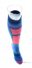 Ortovox Ski Rock'N'Wool Long Womens Ski Socks, , Blue, , Female, 0016-11364, 5638001714, , N3-03.jpg