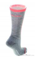 Ortovox Ski Compression Long Womens Ski Socks, Ortovox, Gray, , Female, 0016-11611, 5638001815, 4251422572385, N2-17.jpg