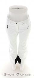 Icepeak Freyung Women Ski Pants Short Cut, Icepeak, White, , Female, 0041-10477, 5638002962, 6438513041403, N3-03.jpg