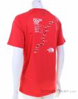 The North Face Ao Glacier Graphic Femmes T-shirt, The North Face, Rouge, , Femmes, 0205-10592, 5638003799, 196010099629, N1-11.jpg