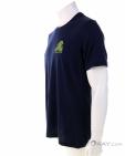 Icebreaker Tech Lite II SS Tee Alp Ascension Hommes T-shirt, Icebreaker, Bleu foncé, , Hommes, 0011-10455, 5638006274, 196010426135, N1-06.jpg