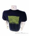 Icebreaker Tech Lite II SS Tee Alp Ascension Hommes T-shirt, Icebreaker, Bleu foncé, , Hommes, 0011-10455, 5638006274, 196010426135, N3-13.jpg