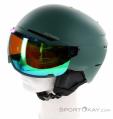 Atomic Savor Visor Stereo Ski Helmet with Visor, Atomic, Green, , Male,Female,Unisex, 0003-10307, 5638007516, 0, N2-07.jpg
