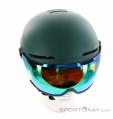 Atomic Savor Visor Stereo Ski Helmet with Visor, Atomic, Green, , Male,Female,Unisex, 0003-10307, 5638007516, 0, N3-03.jpg