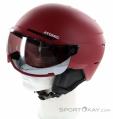 Atomic Savor Visor Stereo Ski Helmet with Visor, Atomic, Dark-Red, , Male,Female,Unisex, 0003-10307, 5638007520, 0, N2-07.jpg