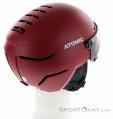 Atomic Savor Visor Stereo Ski Helmet with Visor, Atomic, Dark-Red, , Male,Female,Unisex, 0003-10307, 5638007520, 0, N2-17.jpg