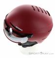Atomic Savor Visor Stereo Ski Helmet with Visor, , Dark-Red, , Male,Female,Unisex, 0003-10307, 5638007520, , N3-08.jpg