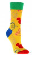 Happy Socks All Smiles Socks, Happy Socks, Yellow, , Male,Female,Unisex, 0363-10035, 5638007870, 7333102466881, N1-01.jpg