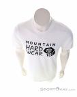 Mountain Hardwear MHW Logo Uomo Maglietta, Mountain Hardwear, Bianco, , Uomo, 0418-10021, 5638008129, 888663636220, N3-03.jpg