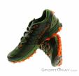 La Sportiva Bushido II Mens Trail Running Shoes, , Olive-Dark Green, , Male, 0024-11021, 5638009073, , N2-07.jpg