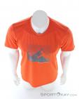 Jack Wolfskin Hiking Graphic Hommes T-shirt, Jack Wolfskin, Orange, , Hommes, 0230-10691, 5638010038, 4064993568691, N3-03.jpg
