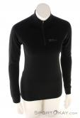 Jack Wolfskin Alpspitze Wool Women Functional Shirt, , Black, , Female, 0230-10704, 5638010225, , N2-02.jpg