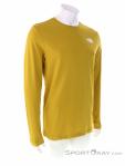 The North Face LS Easy Tee Caballeros Camiseta, The North Face, Amarillo, , Hombre, 0205-10510, 5638010742, 196248049700, N1-01.jpg