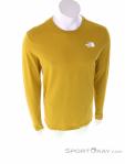 The North Face LS Easy Tee Mens Shirt, The North Face, Yellow, , Male, 0205-10510, 5638010742, 196248049700, N2-02.jpg